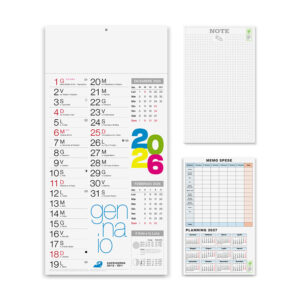 Calendario Shaded Moderno