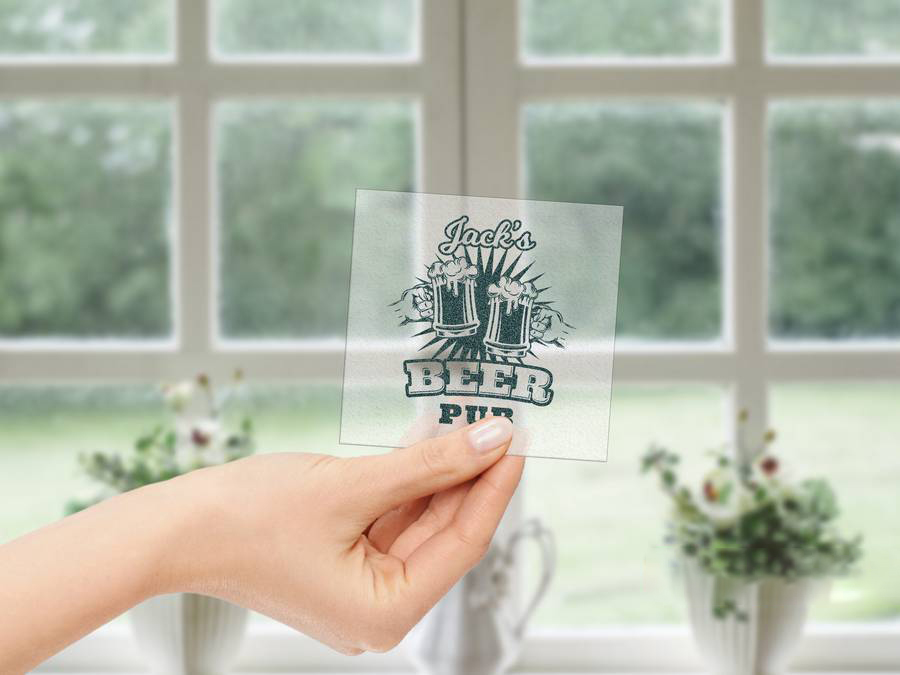 Sottobicchieri personalizzati in plastica PPL Quadrati